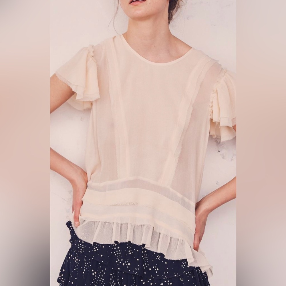 LoveShackFancy Camille Top